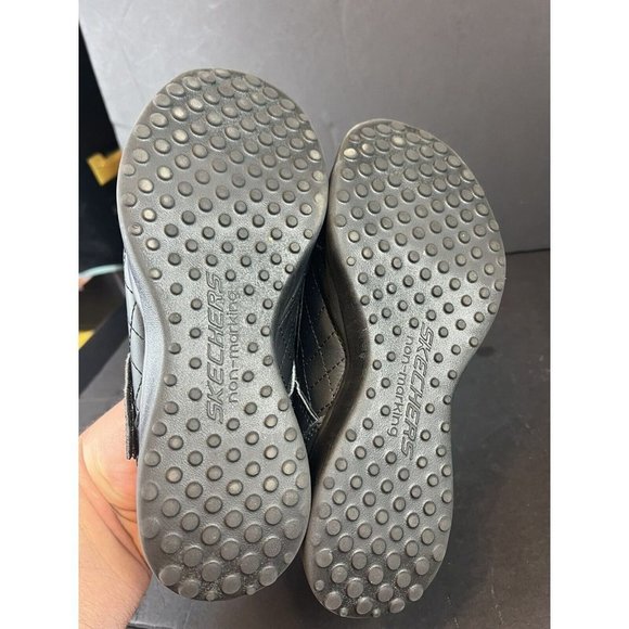 Skechers Microstrides School Trendz Black T-Strap‎ Mary Janes 85716L Size 4 - Picture 6 of 7